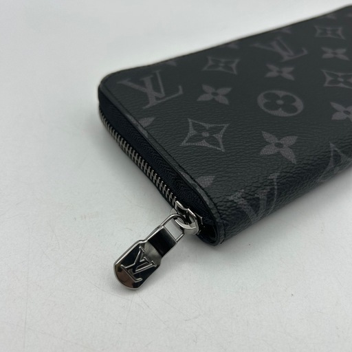 P1228603k 【美品】 ルイヴィトン 長財布 M11611 ジッピーウォレット・ホリゾンタル モノグラム・エクリプス キャンバス ラウンドファスナー 箱 P1228603k 【美品】 ルイヴィトン 長財布 M11611 ジッピーウォレット