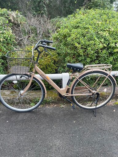 リサイクルショップどりーむ鹿大前店No1830 自転車シティサイクルギア切替付き♪LEDオートライト付き♪26インチ (どりーむ鹿大前店) 工学部前 のその他の中古あげます・譲ります｜ジモティーで不用品の処分