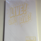 NEWS LIVE!LIVE!LIVE!パンフレット！取置き