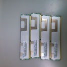 DDR3-10600　4G×4枚　計16GB RDIMM