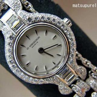 ★新品★レス アンバサダー K18WG無垢 最高級のダイヤ宝飾時計