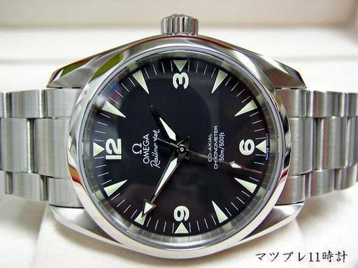 ★新品★オメガ OMEGA アクアテラ レイルマスター 36㎜ 2504.52