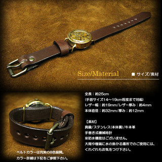 nabe 手巻き腕時計 レザー KNIS ニス 日本製 自動巻き 腕時計 メンズ サファイアガラス 革ベルト