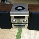 CD・カセット・AM/FMコンポ