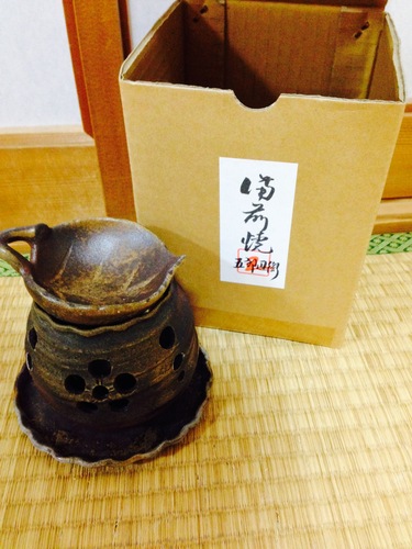 備前焼茶香炉