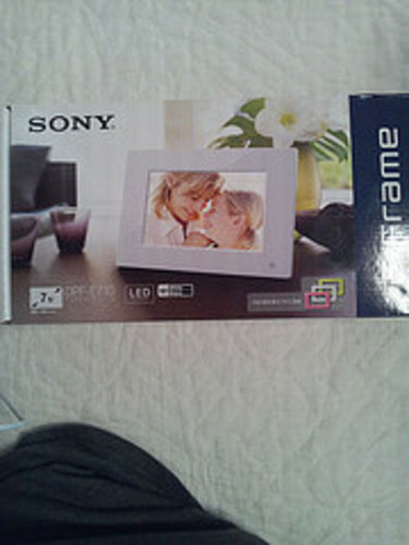 新品☆SONYフォトフレーム