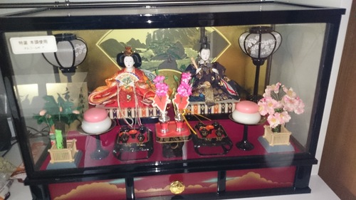 京月 本頭 有職雛人形オルゴール付き