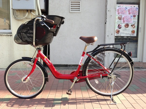 幼児座席付き自転車売ります