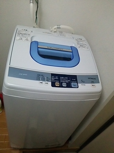 HITACHI  平成25年9月購入の使用期間半年の超美品　保証期間内　　型番NW-5MR