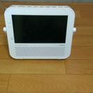 TWIN BIRD DVD ZABADY VD-J719W ホワイト 防水テレビ