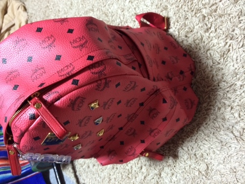 MCM  レッドピンクmサイズ