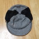 44cm  綿100%の帽子