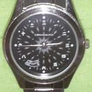 大花火のレア物ステンレス製腕時計！ラスト値下げ！