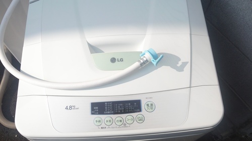2012年製 全自動洗濯機 4.8キロ LGエレクトロニクス
