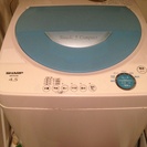 SHARP  05年製全自動洗濯機