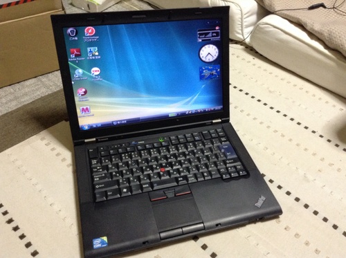 Corei5 搭載 薄型ノートPC  1440x900解像度  Think pad. OS無し 「難あり」