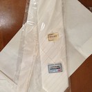 【未開封・礼装用】白ネクタイ　CHOYA　絹100%