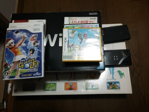 Wiiなどのセットです。