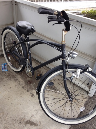 変速なし ビーチクルーザー風自転車
