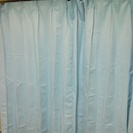 遮光カーテン 150×178 ブルー 