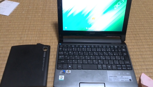 ネットブック　Acer　ASPIREone533