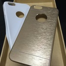 【値下げ】iPhone6カバー  アルミゴールド【半額】