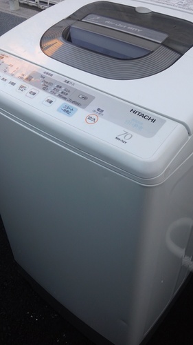 2007年製 全自動洗濯機 7.0キロ 日立製
