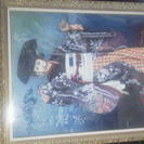 歌舞伎舞踊の大型絵画