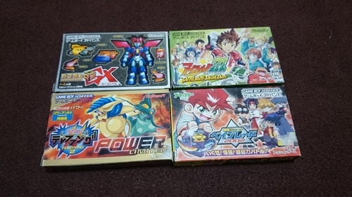 GBAカセット箱付4個セット