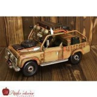 ブリキ玩具 車 ジープ サファリ Jeep カーキー
