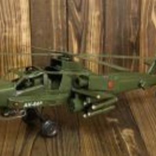 ブリキ玩具 ヘリコプター 米軍アパッチ ロングボウタイプ