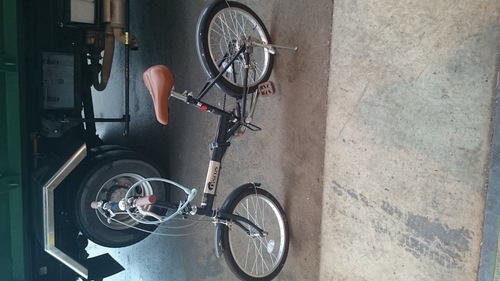 変速ギヤ付き折りたたみ自転車