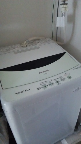 格安！Panasonic製 洗濯機(送風乾燥付き)！