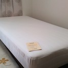 中古/無料　無印良品シングルベッド（２０cm脚付きマットレス）
