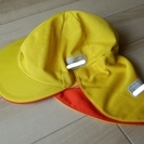 光華保育園カラー帽子(黄オレンジ)