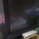 【無料】SHARP21型ブラウン管テレビ、ビデオデッキ2台