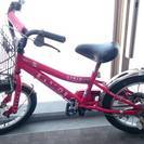 【無料】就学前の子供向けのカッコいい赤い自転車