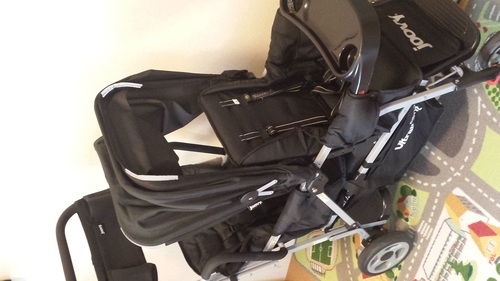 売却済☆カブース ウルトラライト リアシート 二人乗りベビーカー