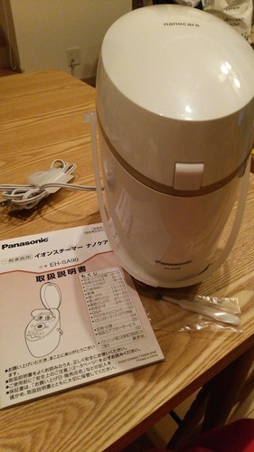 値下げ☆パナソニック☆イオンスチーマーナノケア☆美品
