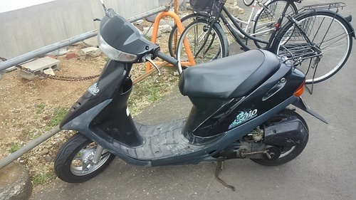 原付バイク　スーパーディオ　AF27　自賠責保険約１年付き