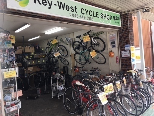 key west 自転車レンタル